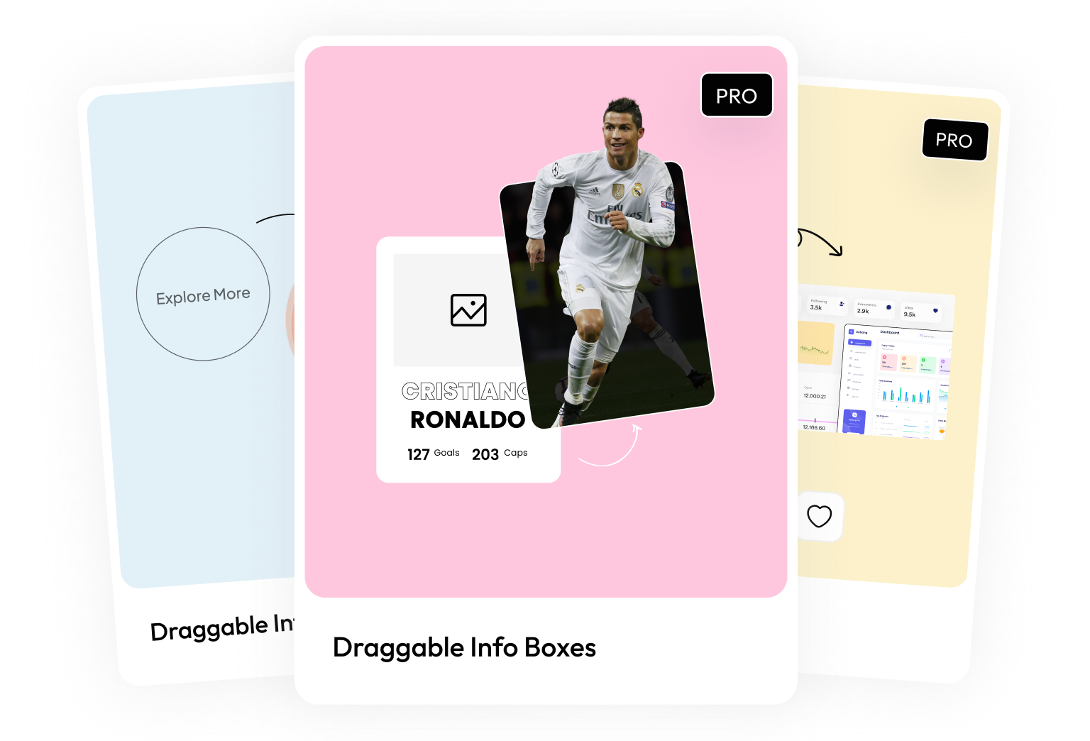 100+ Ready Widgets